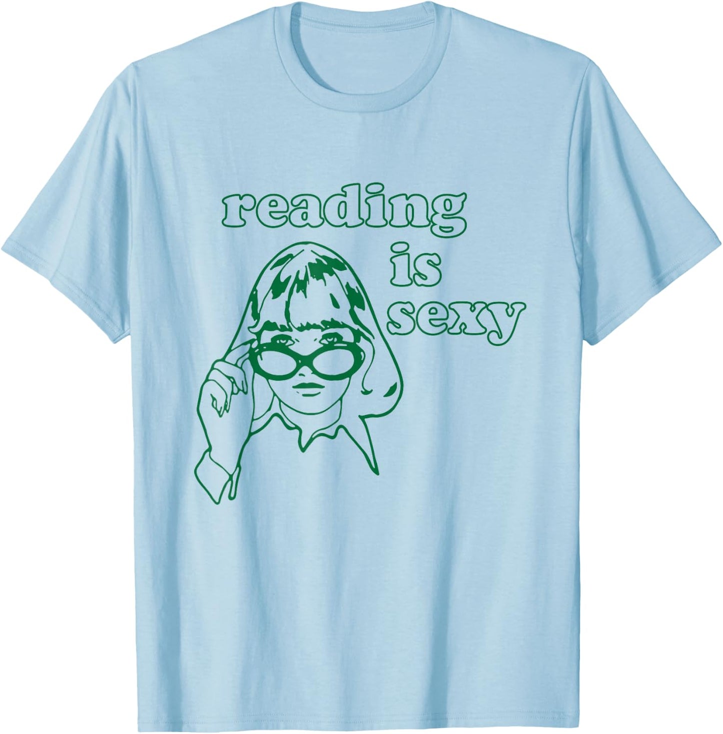 Reading is Sexy T-Shirt - T-Shirt | Light Blue