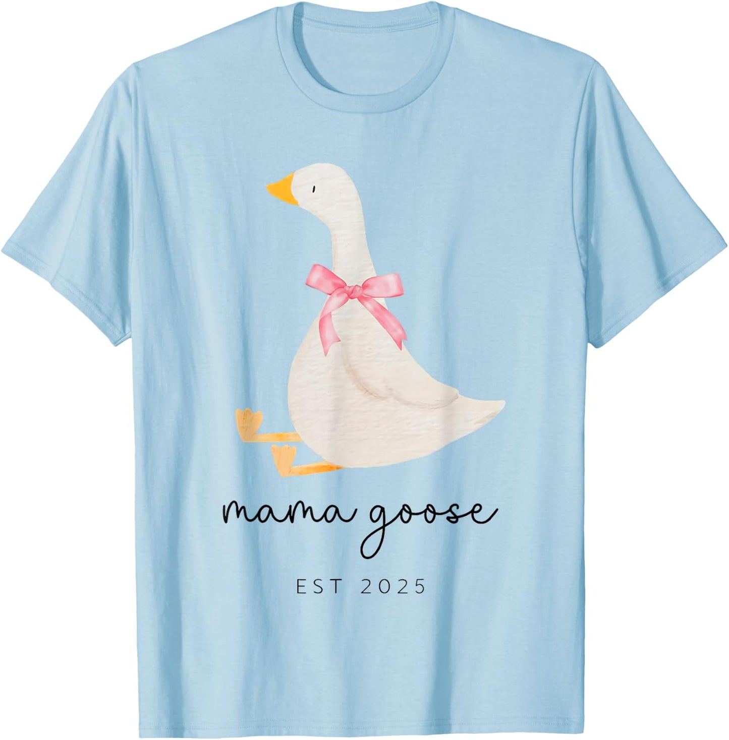 Mama Goose T-Shirt - T-Shirt | Light Blue