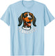 Tennessee Dog Sport Lovers | Tennessee Fan Coonhound T-Shirt - T-Shirt | Light Blue