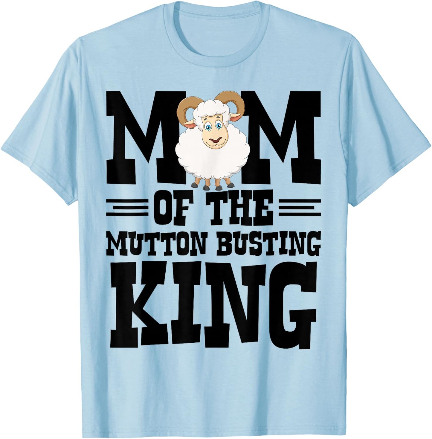 Mutton Busting Gear Rodeo for Boys Mutton Buster T-Shirt - T-Shirt | Light Blue