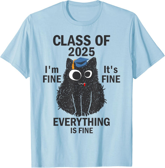 Class Of 2025 T-Shirt - T-Shirt | Light Blue