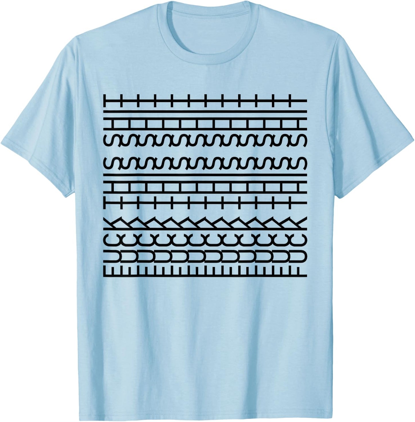 Funny Hidden Message T-Shirt - T-Shirt | Light Blue