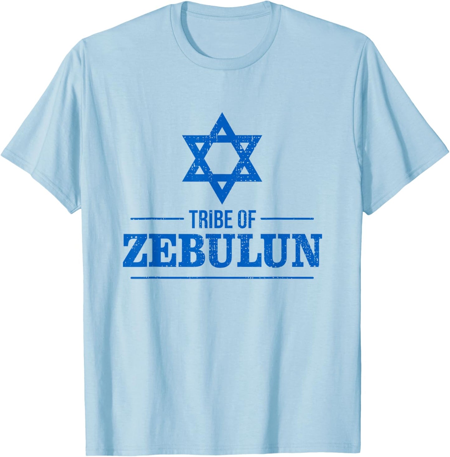 Tribe of Zebulun / Twelve Tribes of Israel Bible History T-Shirt - T-Shirt | Light Blue