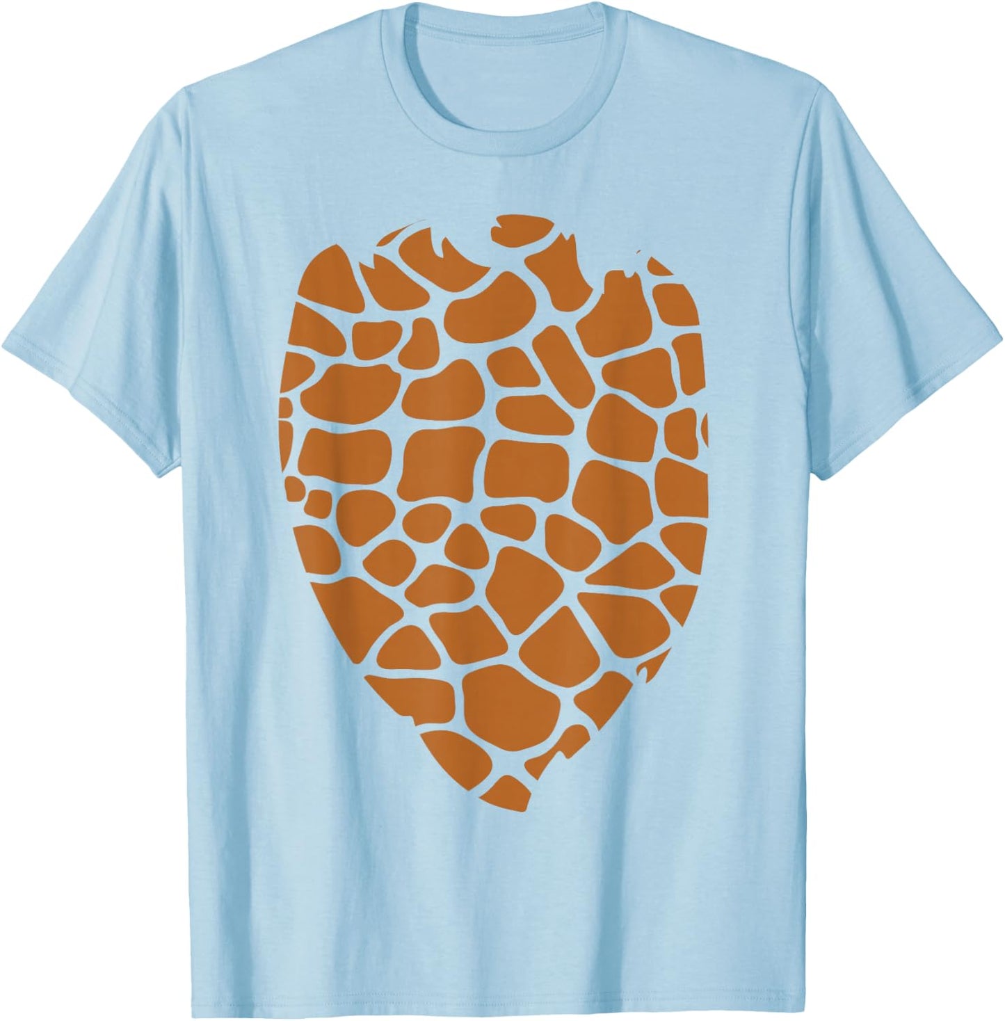 Giraffe Costume Boys Girls DIY Costume Kids Giraffe , yellow, s T-Shirt - T-Shirt | Light Blue