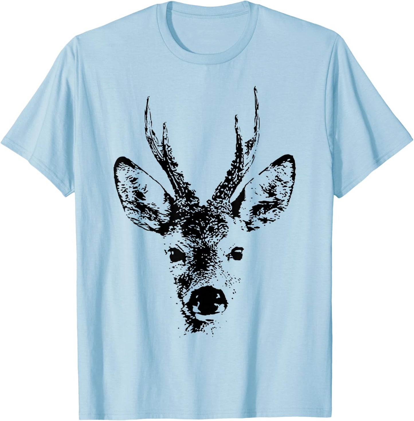 REH Rehbock Jagd T-Shirt - T-Shirt | Light Blue