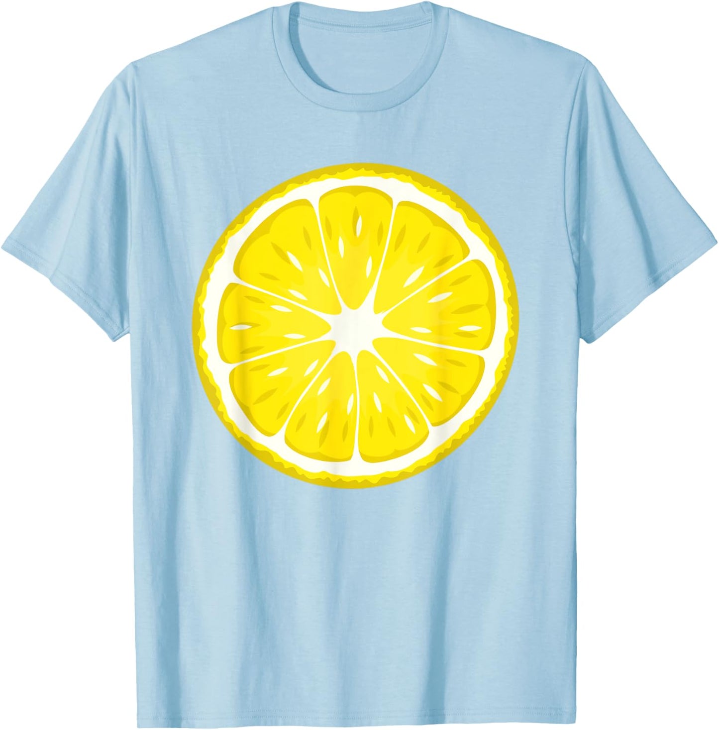 Lemon Costume Fruit Halloween Costume Shirt T-Shirt - T-Shirt | Light Blue