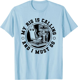 Sim Racer Race - Simulation Car Gaming Sim Racing T-Shirt - T-Shirt | Light Blue
