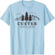 Custer State Park Graphic design T-Shirt - T-Shirt | Light Blue