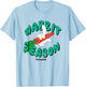 Looney Tunes Wabbit Season Bugs Bunny Carrot Logo T-Shirt - T-Shirt | Light Blue