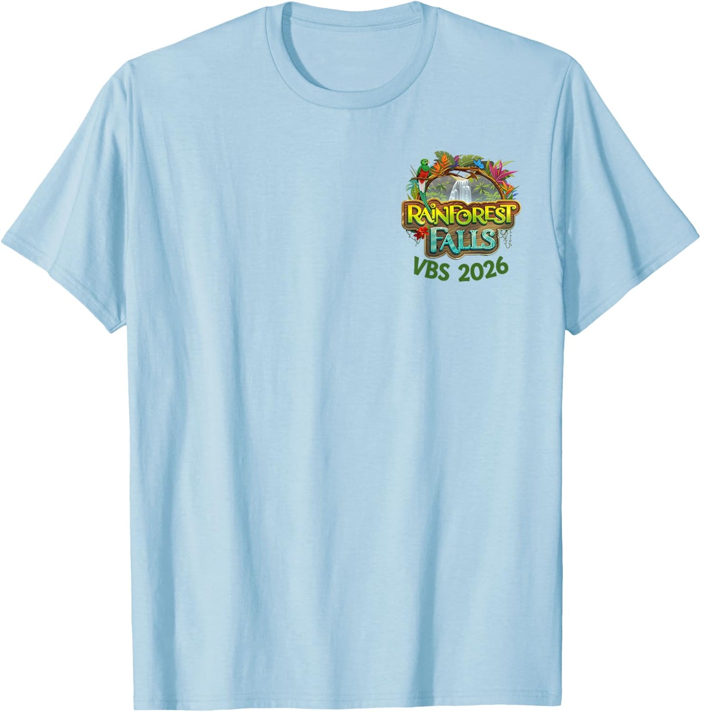 Exploring The Nature of God 2 Side T-Shirt - T-Shirt | Light Blue
