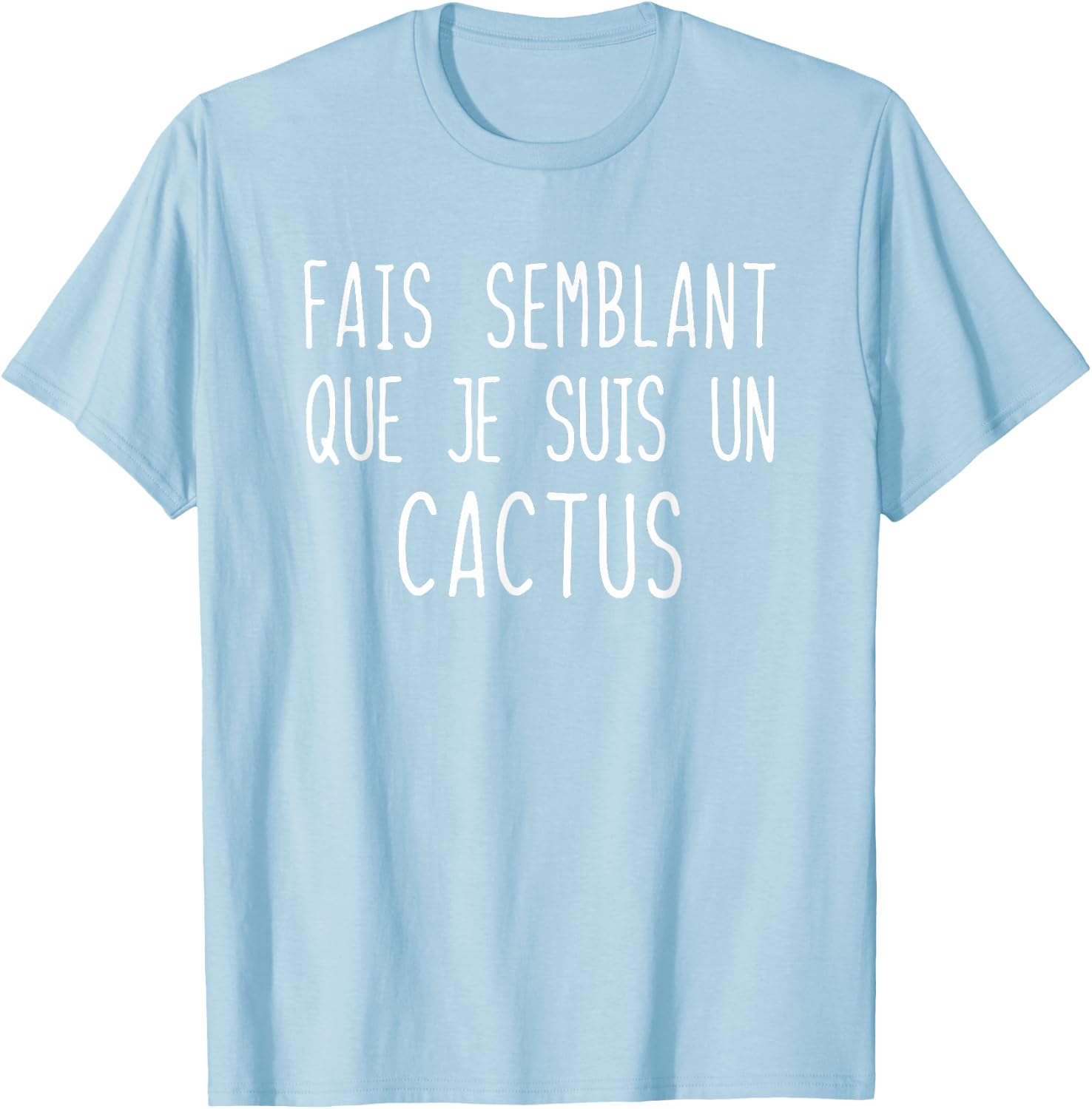 Funny Cactus Costume for Halloween Costume , Green, S T-Shirt - T-Shirt | Light Blue