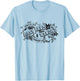 90’s Country Mary Anne and Wanda’s road stand funny Earl T-Shirt - T-Shirt | Light Blue