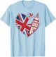 United Kingdom Flag , Women, Kids T-Shirt - T-Shirt | Light Blue