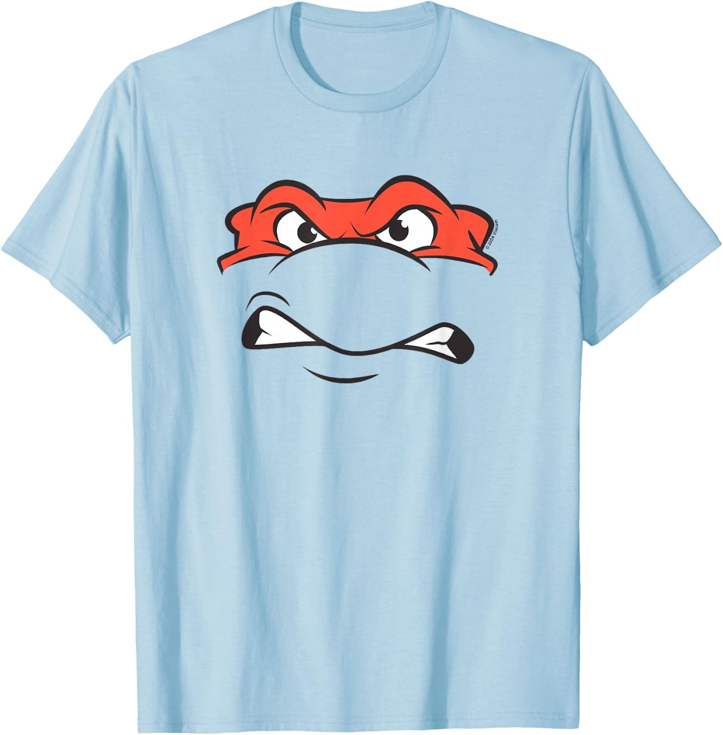 Teenage Mutant Ninja Turtles Raphael Angry T-Shirt - T-Shirt | Light Blue