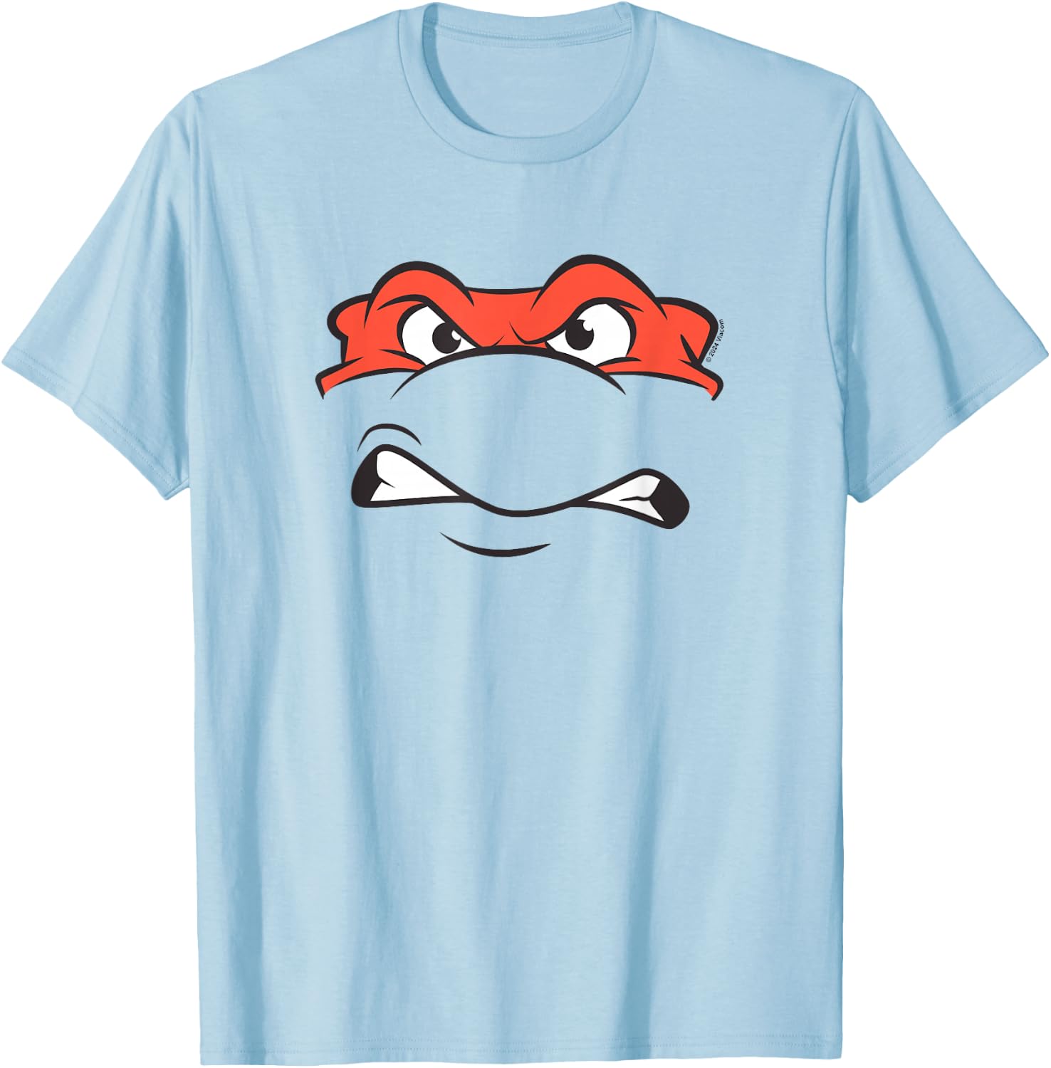 Teenage Mutant Ninja Turtles Raphael Angry T-Shirt - T-Shirt | Light Blue