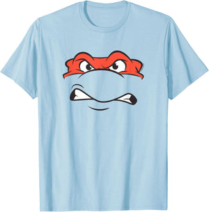Teenage Mutant Ninja Turtles Raphael Angry T-Shirt - T-Shirt | Light Blue