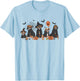 Five Witch Boxer Dog Halloween Boxer Dog Spooky Season Women T-Shirt - T-Shirt | Light Blue