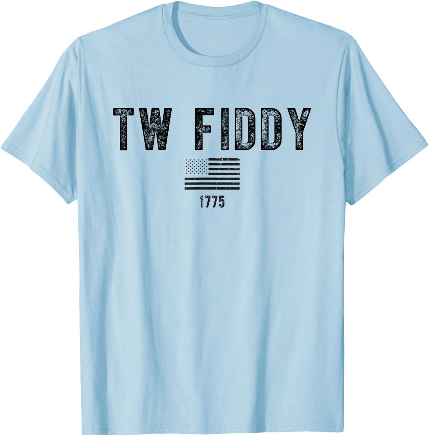 Two Fiddy 2 Fiddy 250th Anniversary 4th of July Patriotic T-Shirt - T-Shirt | Light Blue