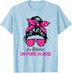 Breast Cancer October Pink Ribbon Woman In October On Wear , white, S T-Shirt - T-Shirt | Light Blue