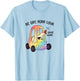 Be Gay Honk Loud Funny Gay Goose Pride Month LGBTQ Rainbow T-Shirt - T-Shirt | Light Blue