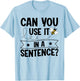 Spelling Bee School Design for a Spelling Bee champion T-Shirt - T-Shirt | Light Blue