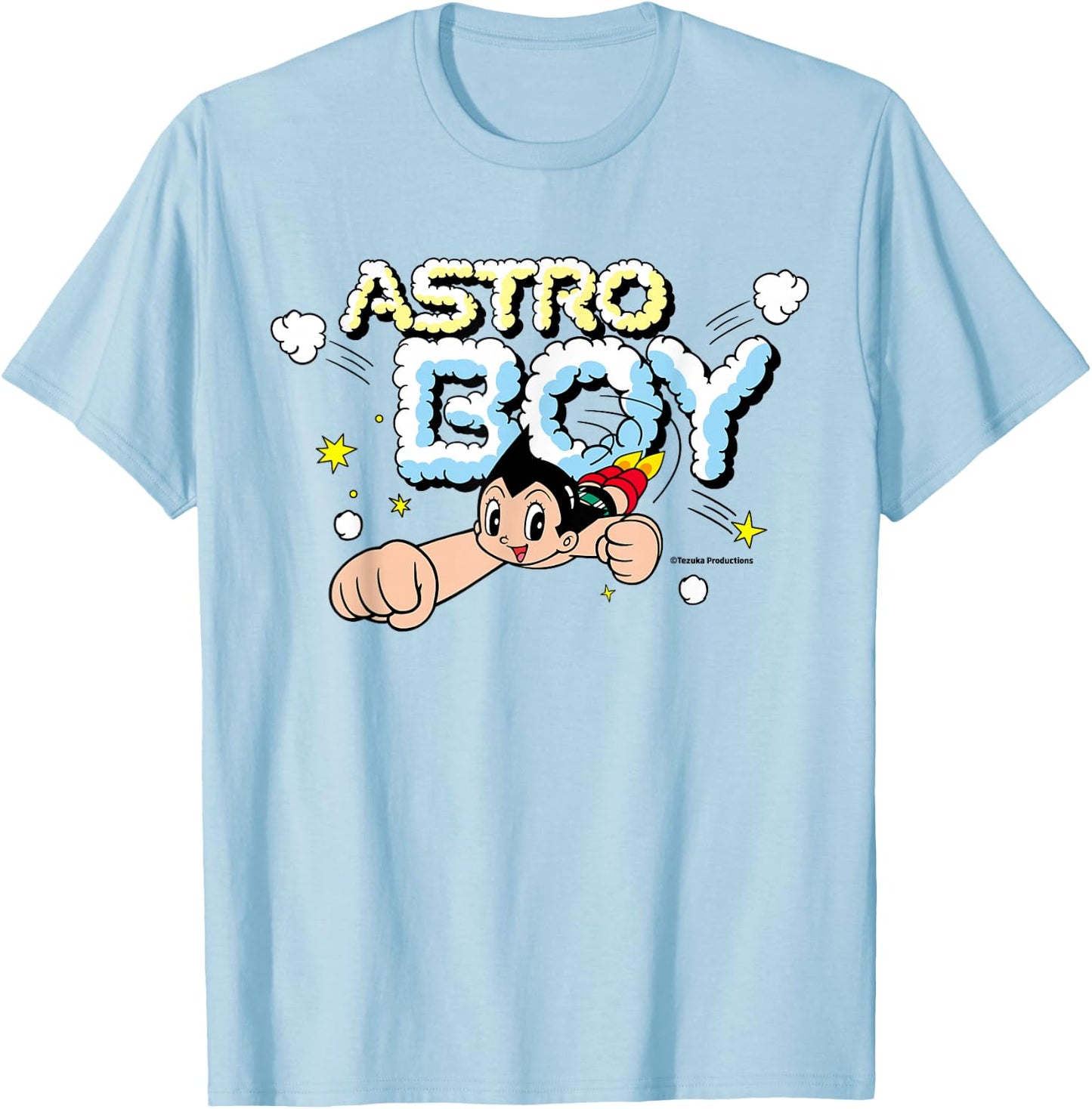 Astro Boy - “in The Clounds” T-Shirt - T-Shirt | Light Blue
