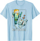 Minecraft Alex and Wolf Best Buddies T-Shirt - T-Shirt | Light Blue