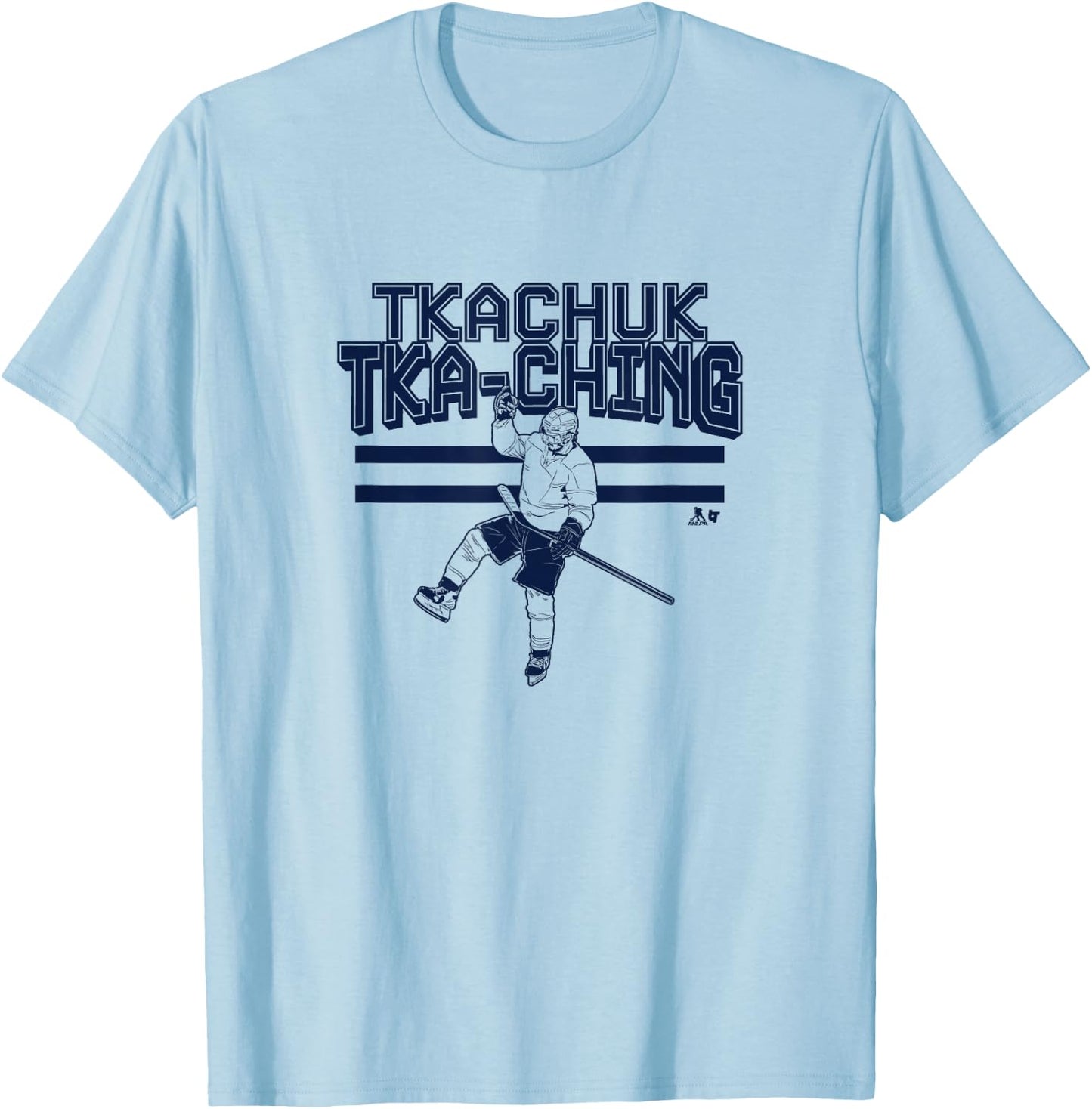Matthew Tkachuk - TKA-Ching - Florida Hockey T-Shirt - T-Shirt | Light Blue