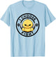 I Choose Fight Today Cute Duck Irony and Sarcasm Funny Duck T-Shirt - T-Shirt | Light Blue