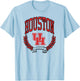 Houston Cougars Victory Vintage White Officially Licensed T-Shirt - T-Shirt | Light Blue