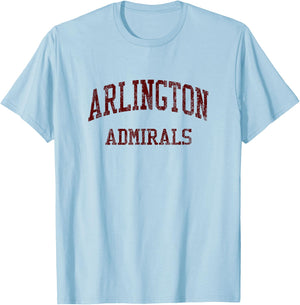 Arlington High School HS Lagrangeville NY Vintage Sports T-Shirt - T-Shirt | Light Blue