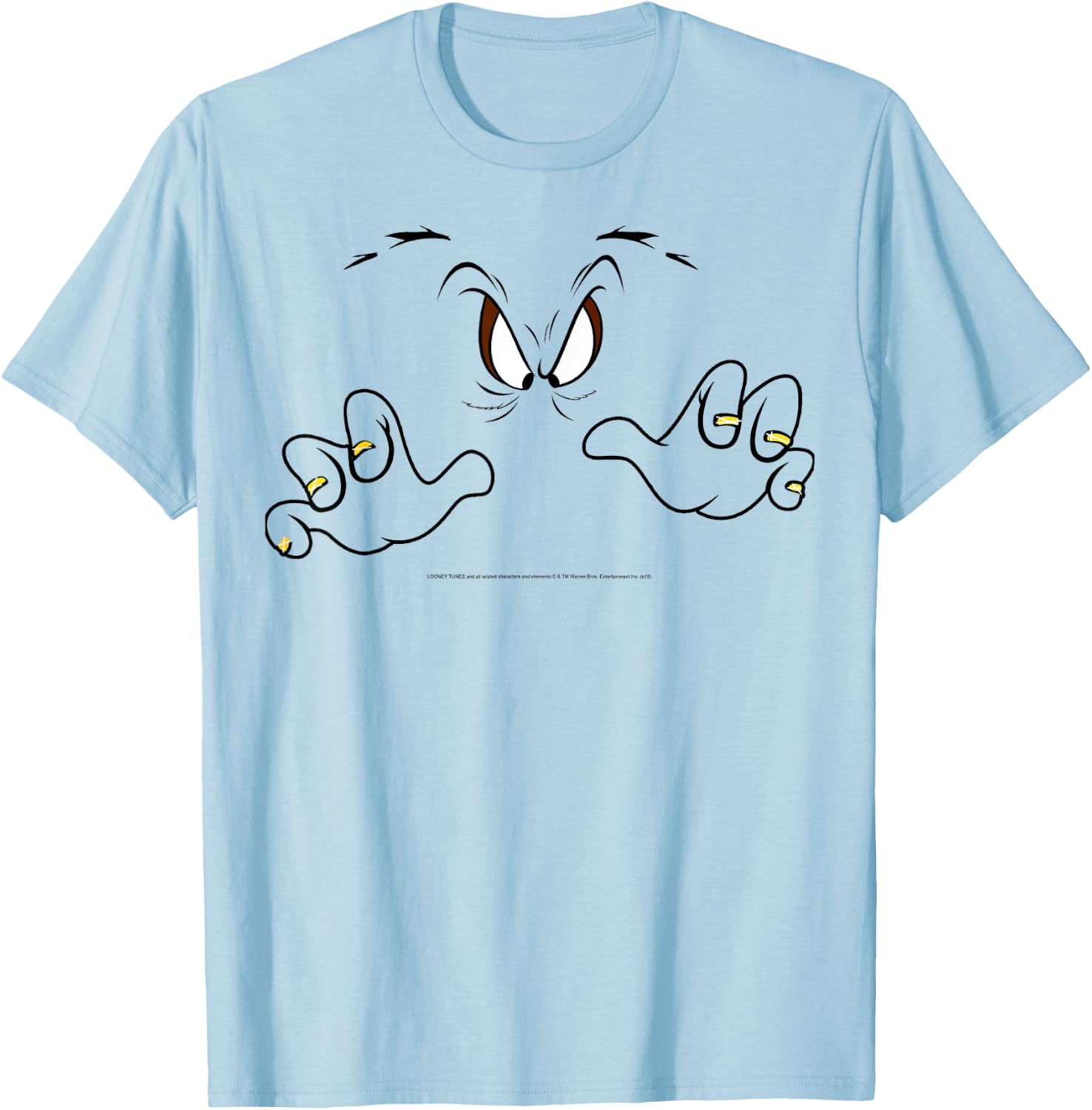 Looney Tunes Gossamer Big Face T-Shirt - T-Shirt | Light Blue