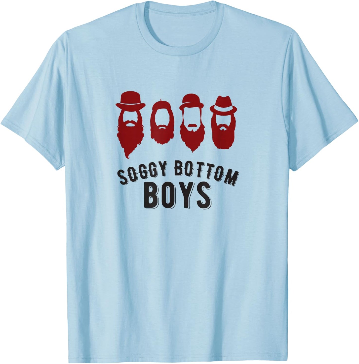 Soggy Bottom Boys Banjo Bluegrass T-Shirt - T-Shirt | Light Blue