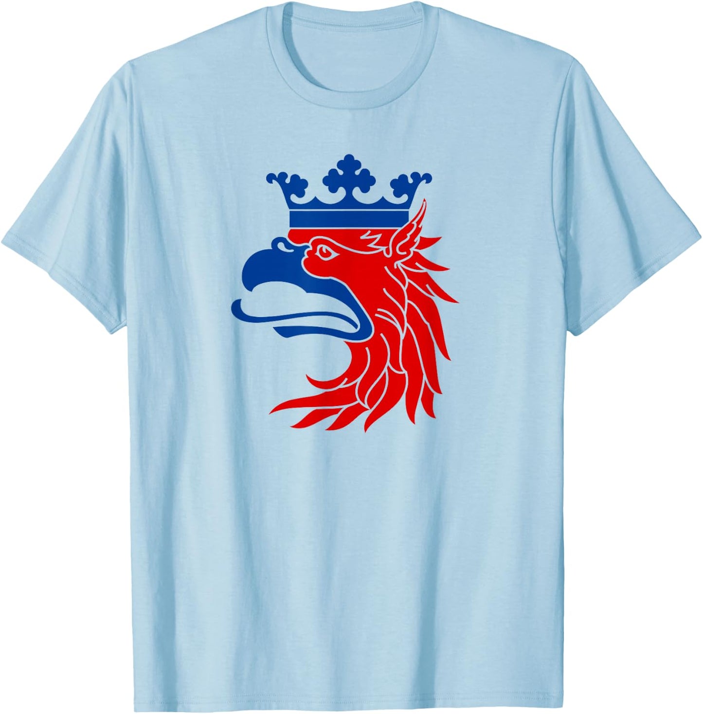 Scania Schweden-Wappen-Flagge, Griffin T-Shirt - T-Shirt | Light Blue