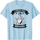 J'Peux Pas J'ai Béhourd Funny Sport Combat Knight Humour , white, S T-Shirt - T-Shirt | Light Blue