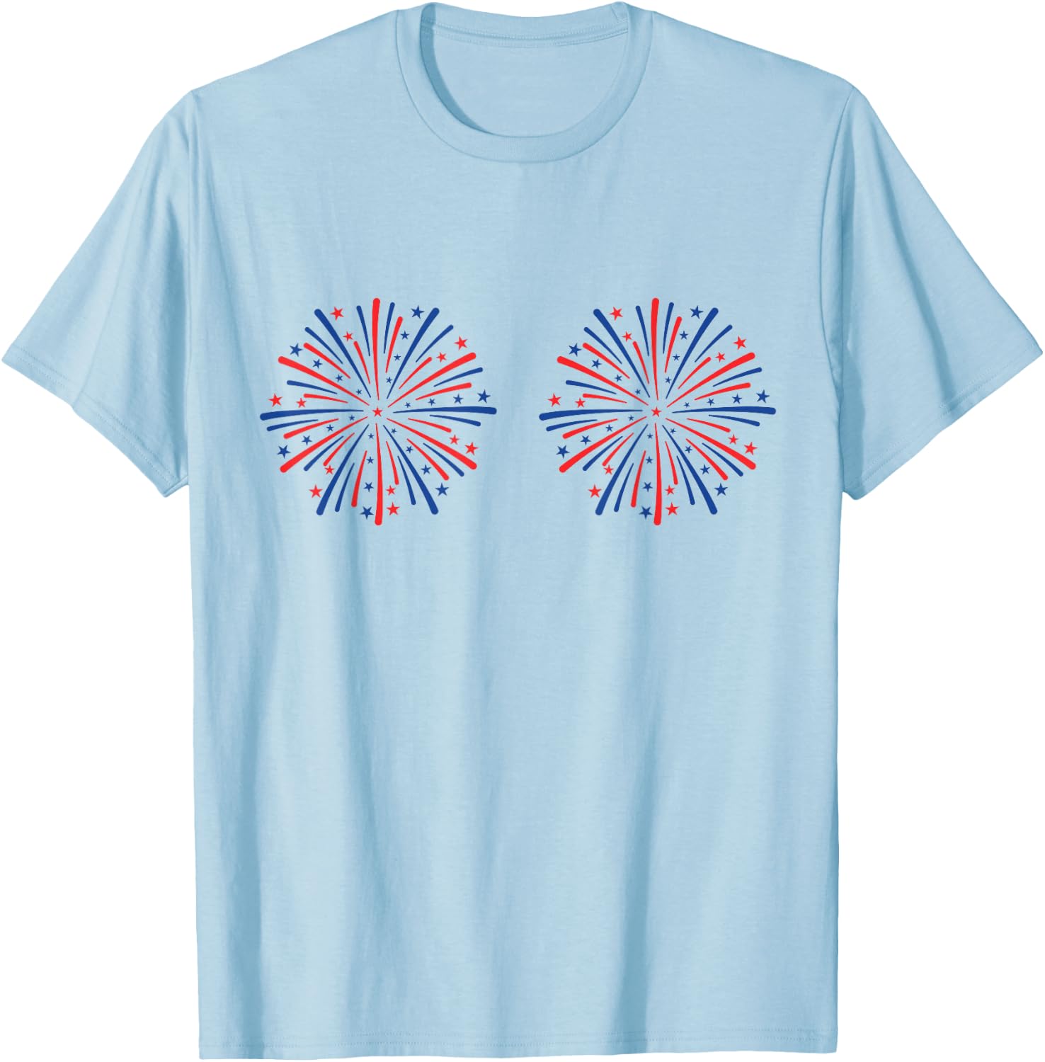 Men Women T-Shirt - T-Shirt | Light Blue