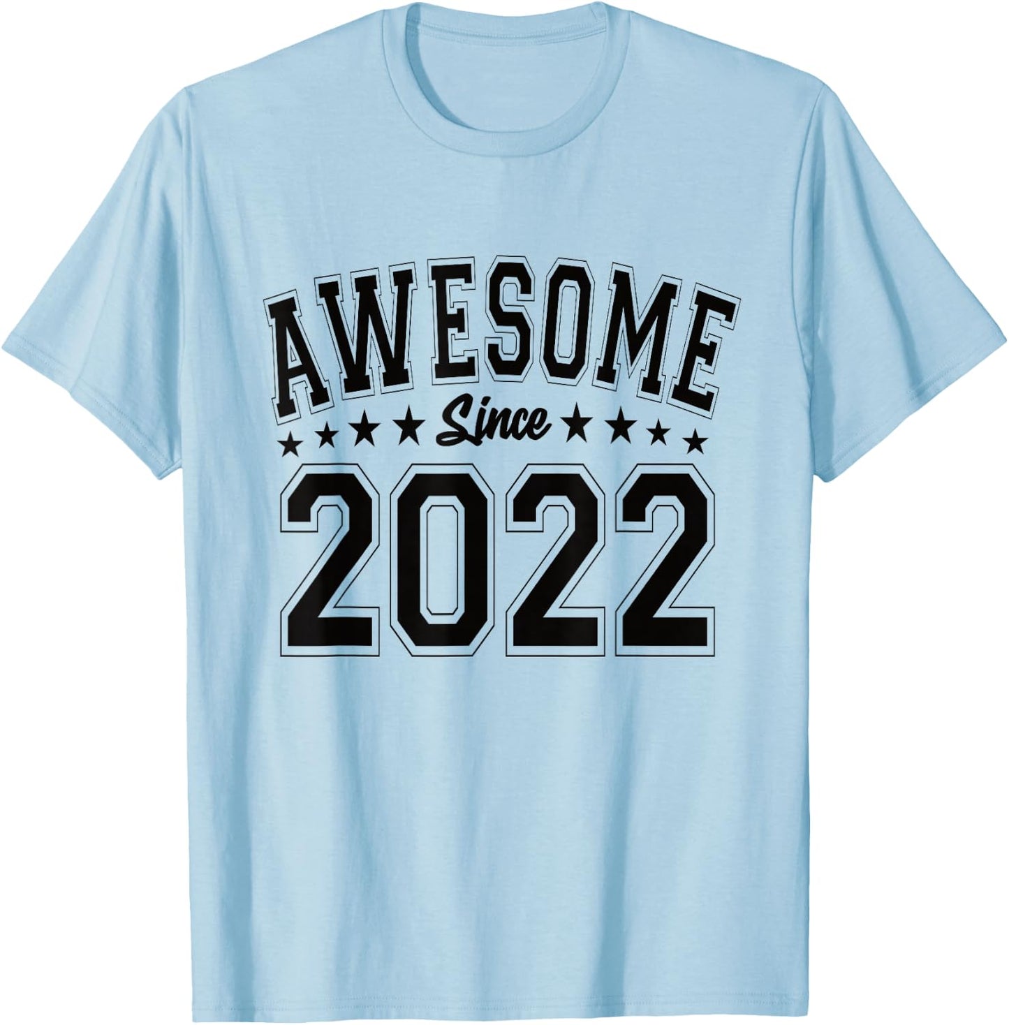 Fantastic Since 2022 Birthday Fantastic Vintage 2022 T-Shirt - T-Shirt | Light Blue