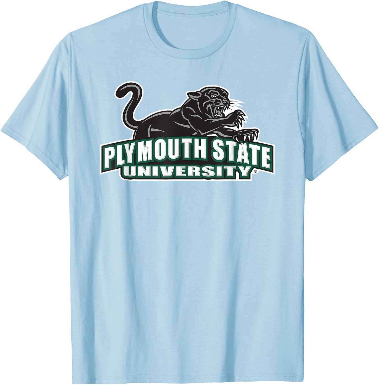 Plymouth State University Panthers T-Shirt - T-Shirt | Light Blue