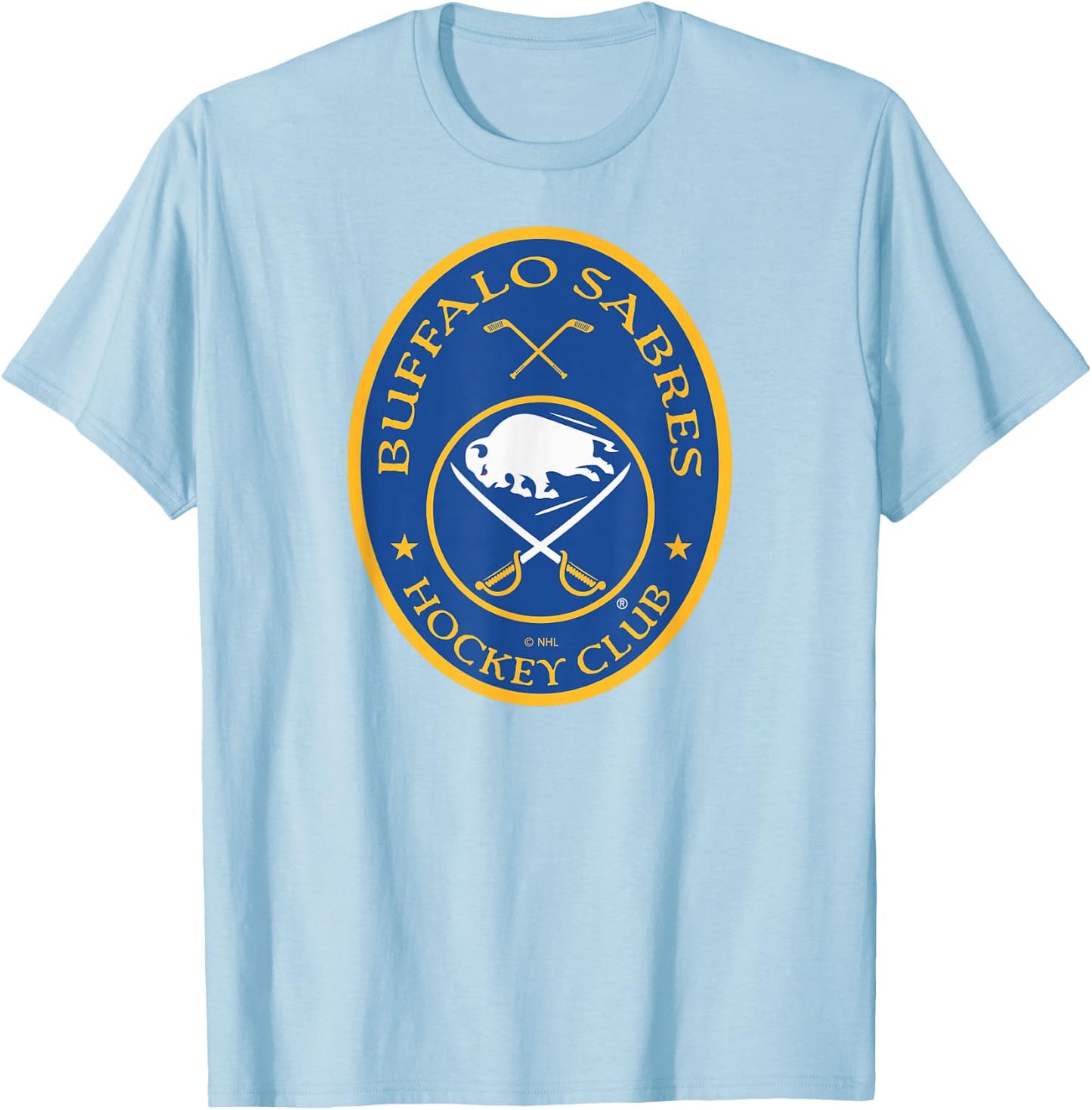 Buffalo Sabres Iconic Officially Licensed T-Shirt - T-Shirt | Light Blue