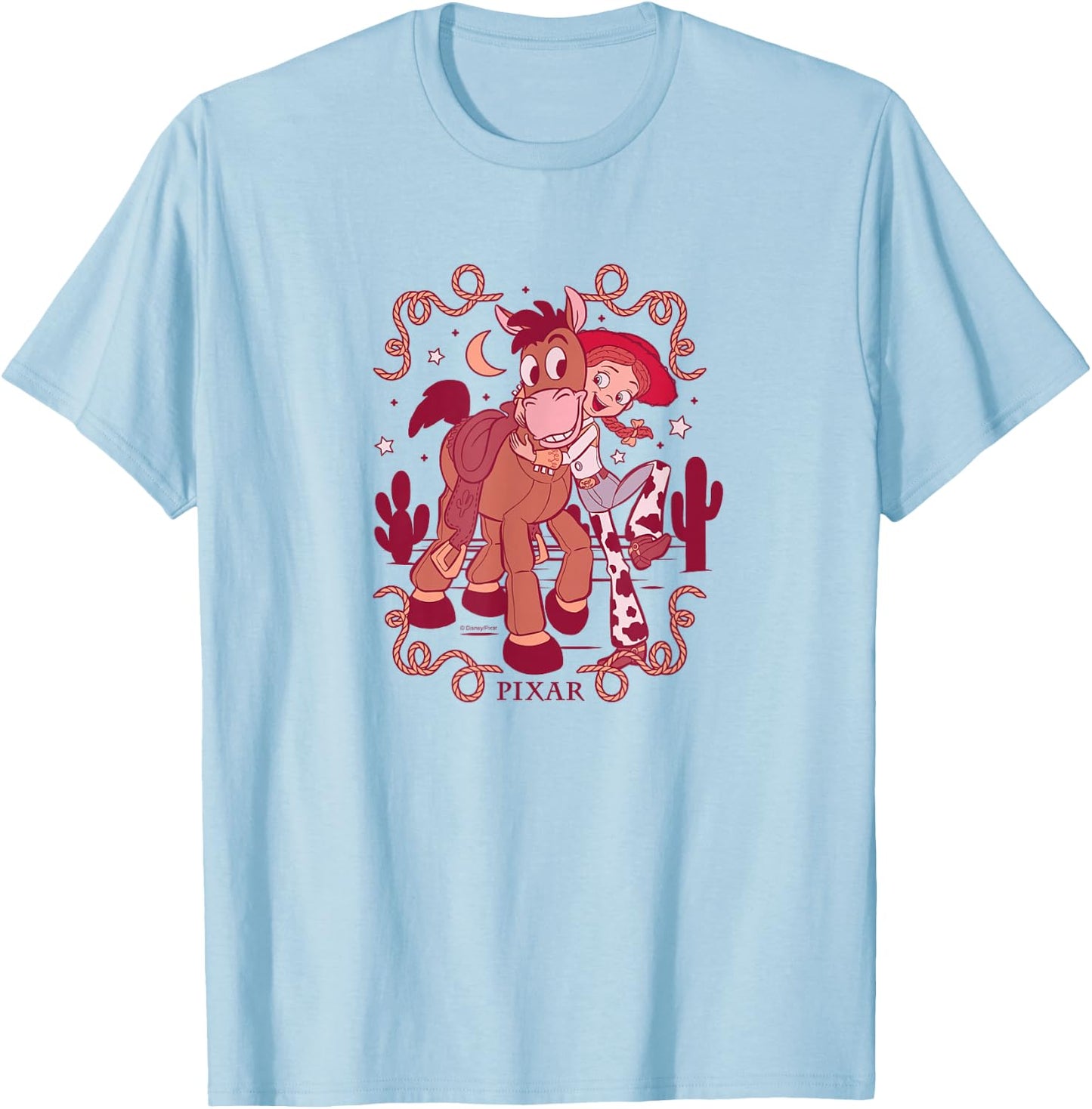 Disney Pixar - Toy Story Jessie Cowgirl T-Shirt - T-Shirt | Light Blue