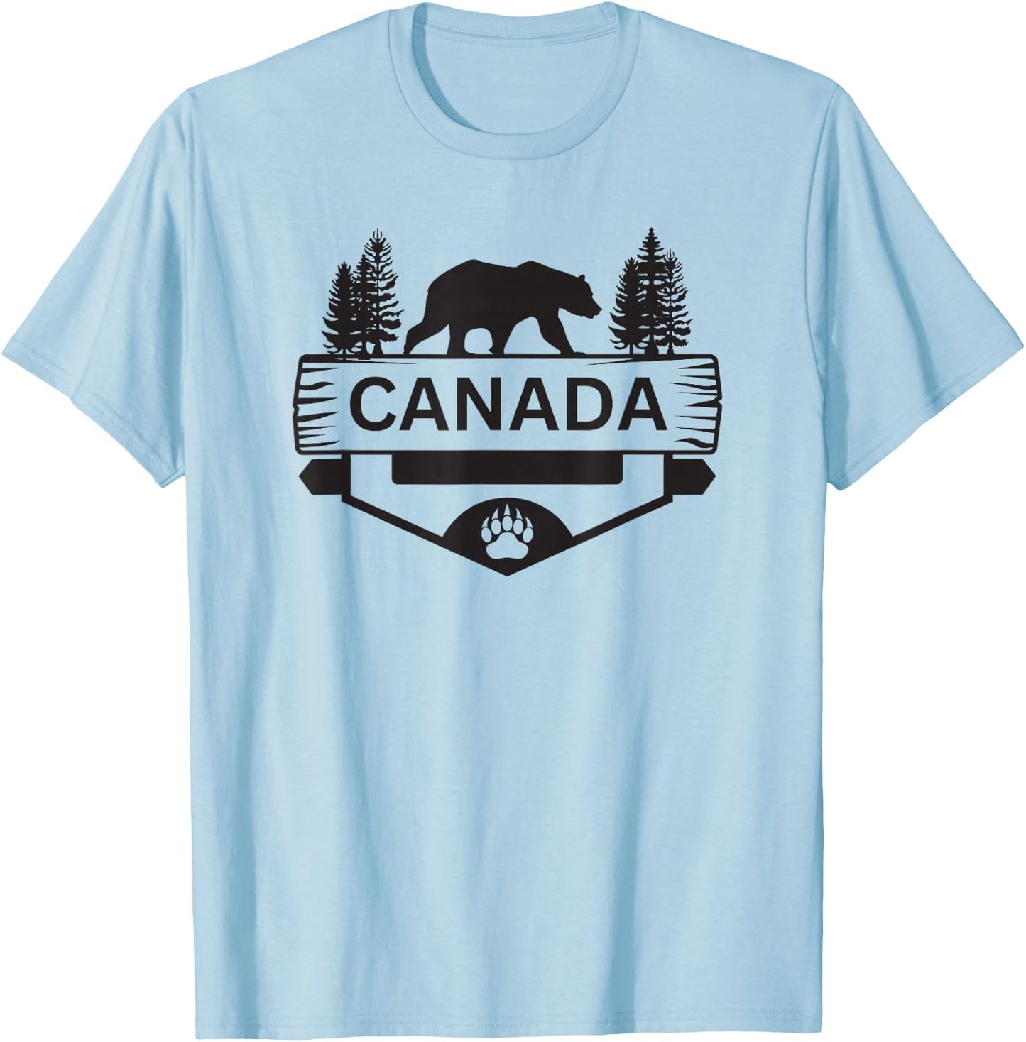 Holiday Canada Bears Men's Kids Boys Women , grey, S T-Shirt - T-Shirt | Light Blue