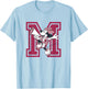 Disney Minnie Mouse Full of Spirit Cheerleader Outfit T-Shirt - T-Shirt | Light Blue
