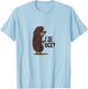 Where is Everyone? Funny Soviet Russian Cartoon T-Shirt - T-Shirt | Light Blue