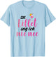 Lillet with German Text "Zu Lillet sag ich nie nee" [German Language], White, s T-Shirt - T-Shirt | Light Blue