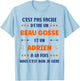 Beau gosse Super Adrien Boy Name Humour Adrien , white, S T-Shirt - T-Shirt | Light Blue