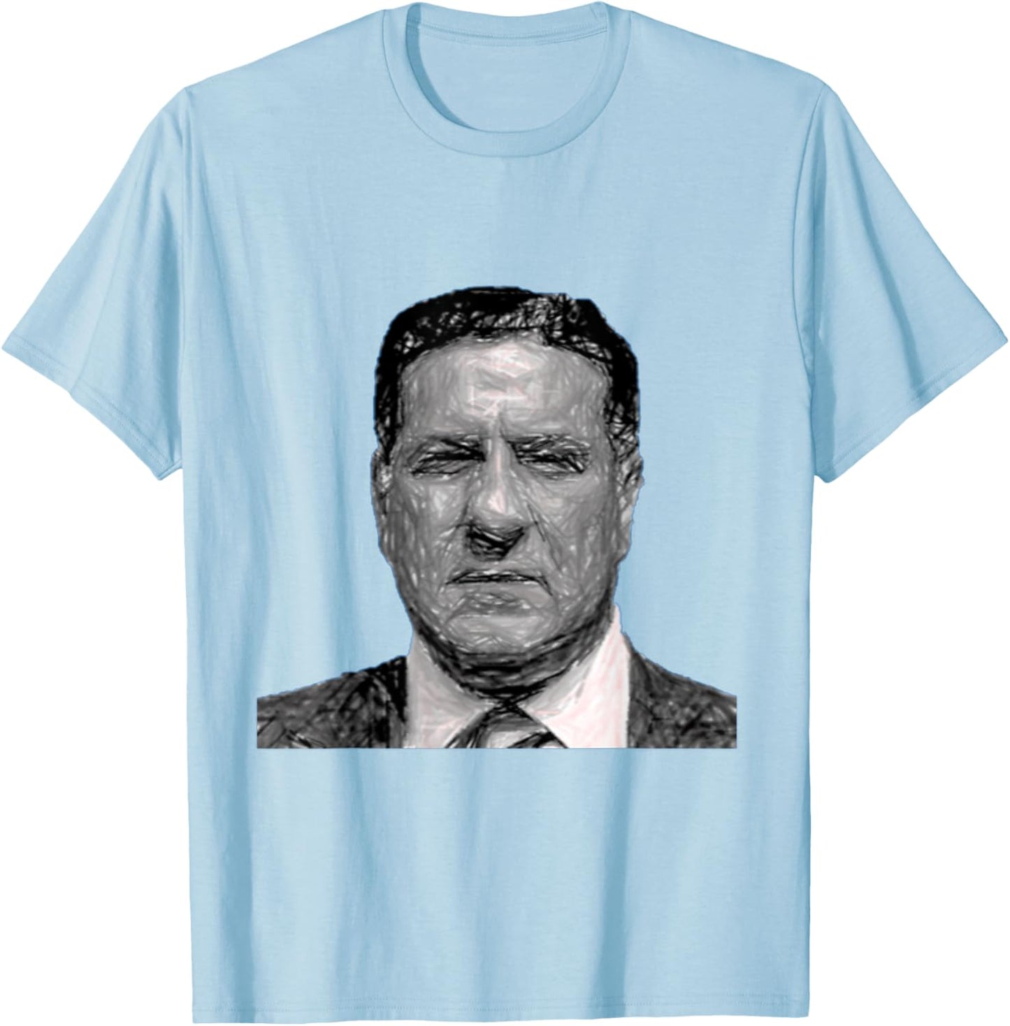 Philadelphia Mayor Frank Rizzo T-Shirt - T-Shirt | Light Blue
