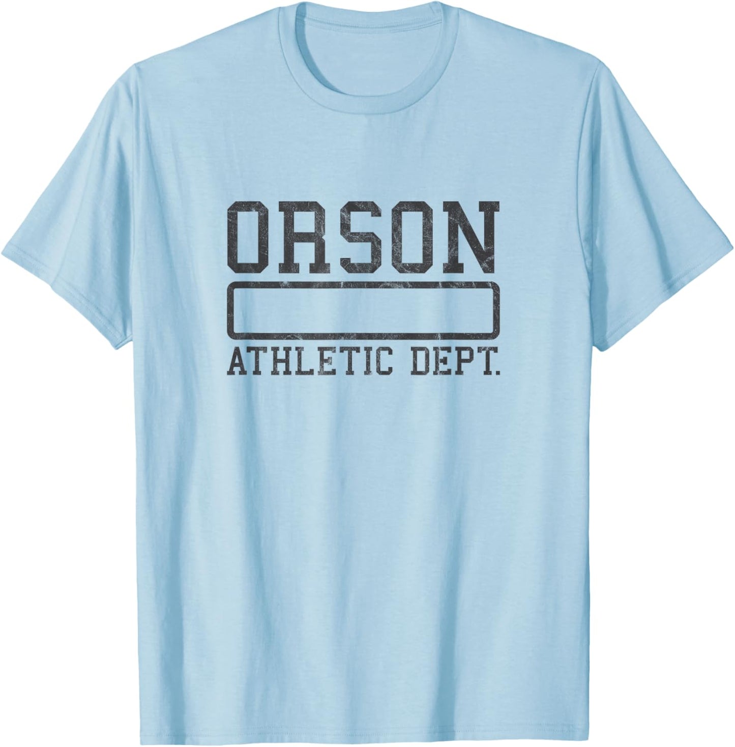 Orson Athletic Department XL Heather Grey T-Shirt - T-Shirt | Light Blue