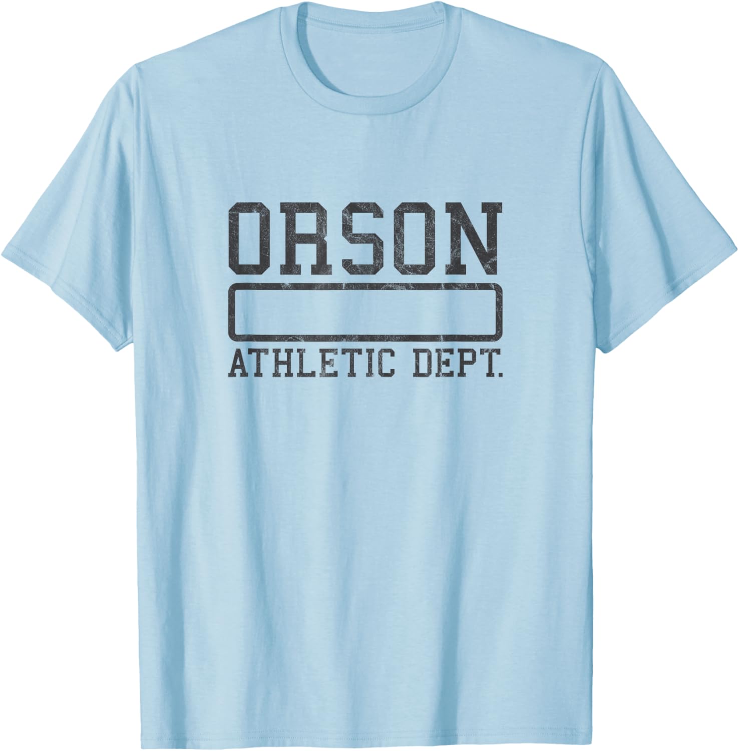 Orson Athletic Department XL Heather Grey T-Shirt - T-Shirt | Light Blue