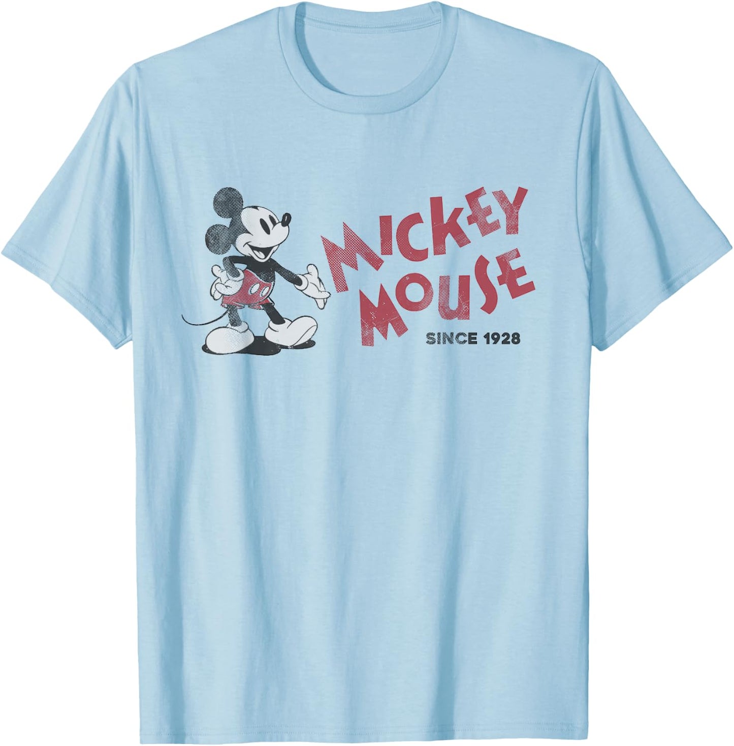 Disney - Mickey Mouse Since 1928 T-Shirt - T-Shirt | Light Blue