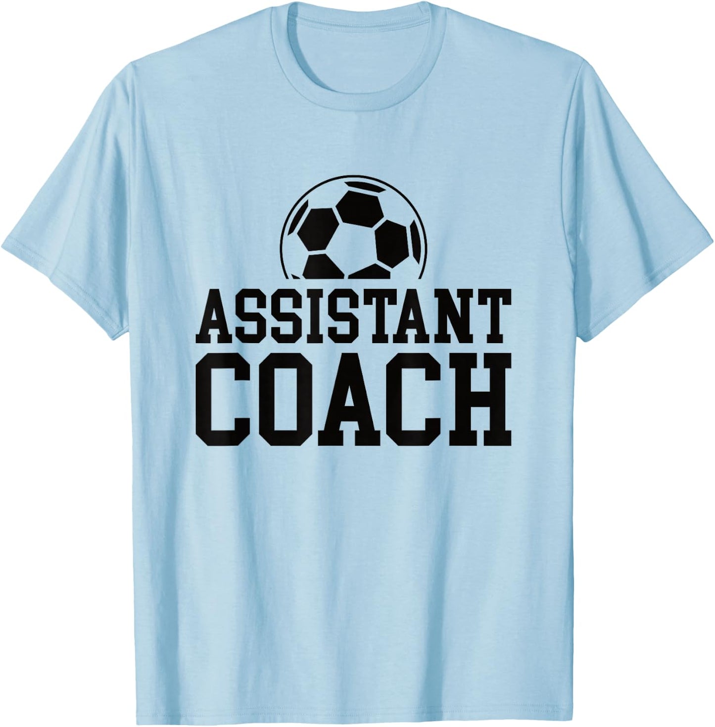 Assistant Soccer Coach T-Shirt - T-Shirt | Light Blue
